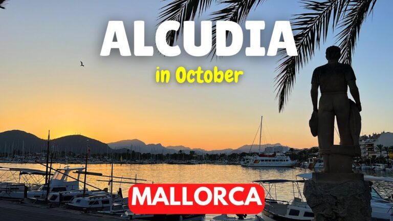 Don’t miss THIS in ALCUDIA Port | Mallorca in October