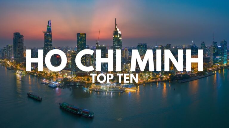 10 Best Things To Do in Ho Chi Minh City Vietnam 4K