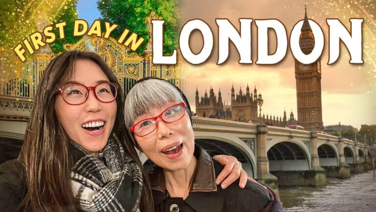 Our First Day in Europe! LONDON HOTEL TOUR