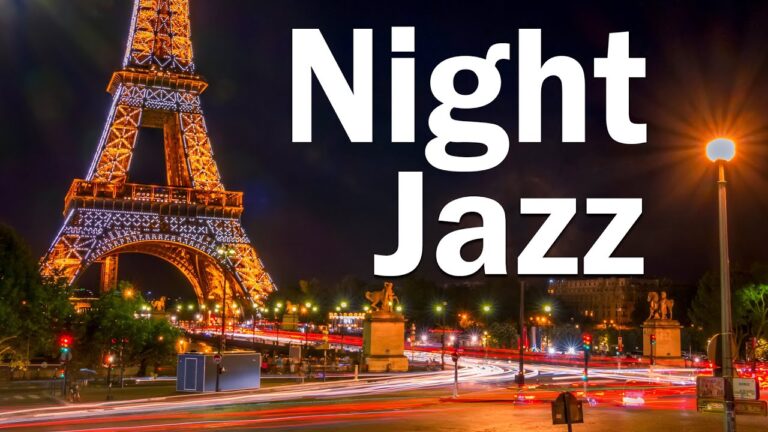 Night Paris Jazz: Slow Saxophone | Relaxing Music