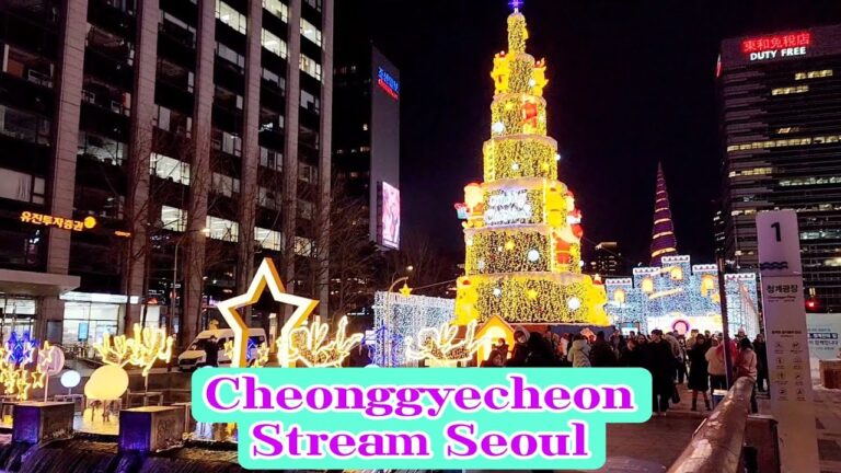 [JL Lifestyle] CHEONGGYECHEON STREAM – SEOUL LANTERN FESTIVAL 2022 #cheonggyecheonstream