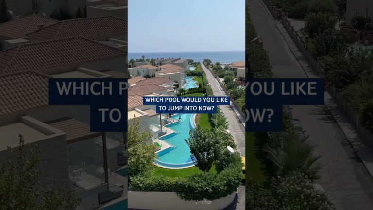 Life’s Choices at TUI BLUE Aegean Park: Which Pool Today? 💦🤔 #hotel #travel #vacation