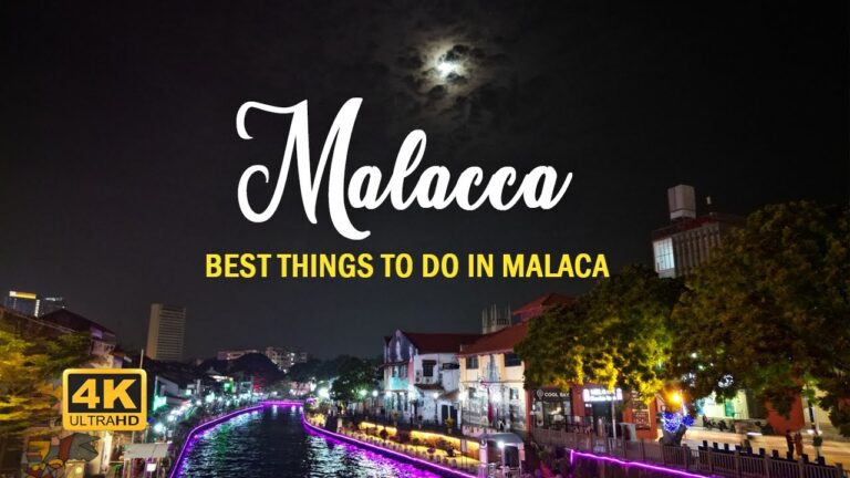 Malacca Malaysia Travel Guide:  BEST Things To Do In Malacca (Melaka) #droneflyspots