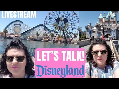 Disneyland CA Livestream! | All The Details About My Trip & I Answer Your Questions!