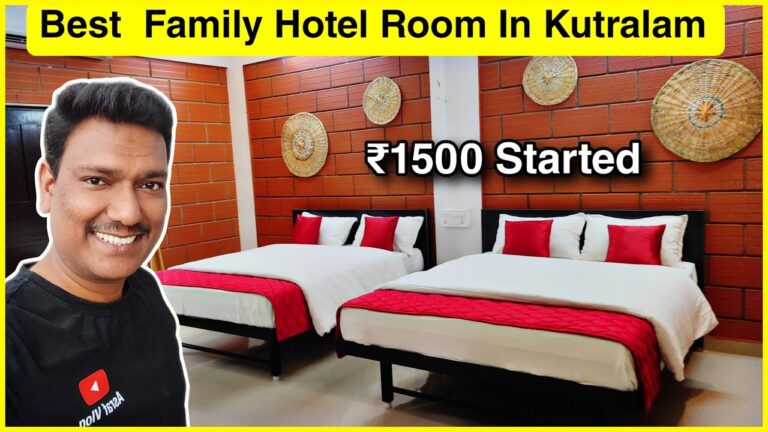 💥 பெஸ்ட் பேமிலி ரூம் குற்றாலம்  Best Family Hotel Room In Kutralam | Kutralam Travel | ASRAF VLOG