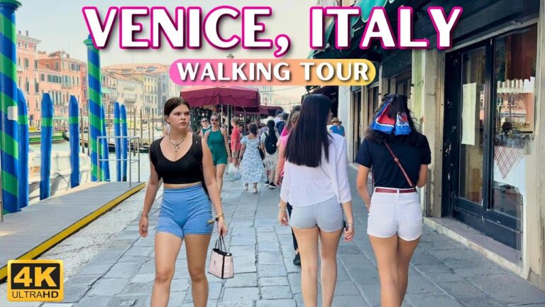 Amazing Venice City Walking Tour | 🇮🇹 Italy in 4k [With Caption]