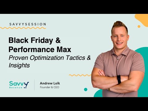 Black Friday & Performance Max: Proven Optimization Tactics & Insights
