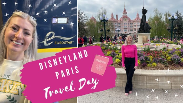 DISNEYLAND PARIS TRAVEL DAY 🏰| Pre-travel & travel day🧳| Eurostar🚆| B&B Hotel Disneyland Paris 🏨