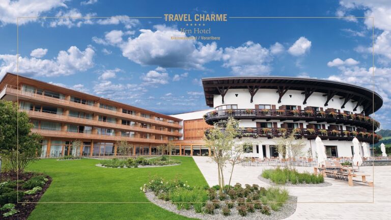 Drohnenrundflug um das Travel Charme Ifen Hotel Kleinwalsertal
