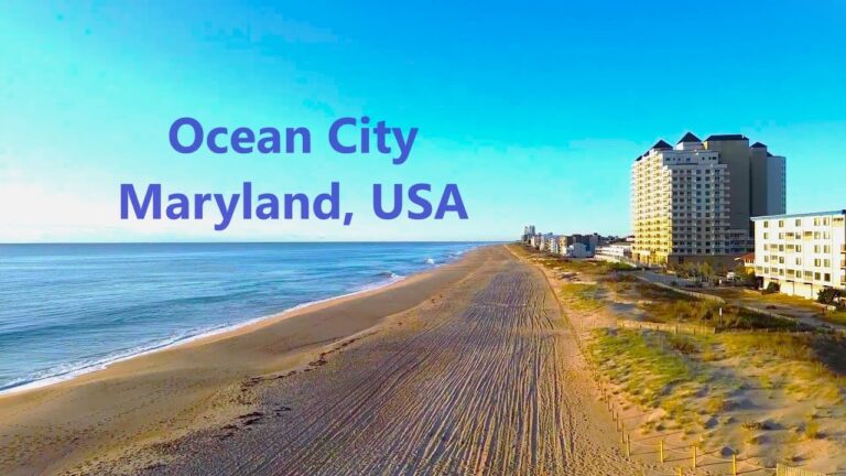 Ocean City, Maryland, USA -#car #beach #boardwalk #hotel #travel #trip #tourism #vacation #shopping