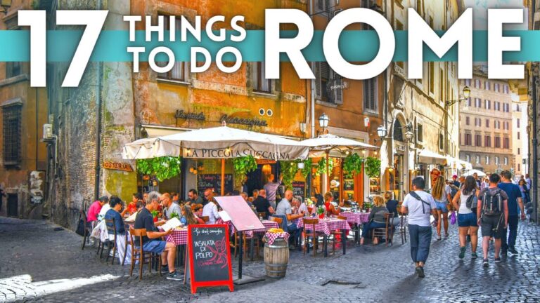 Best Things To Do in Rome Italy 2023 4K