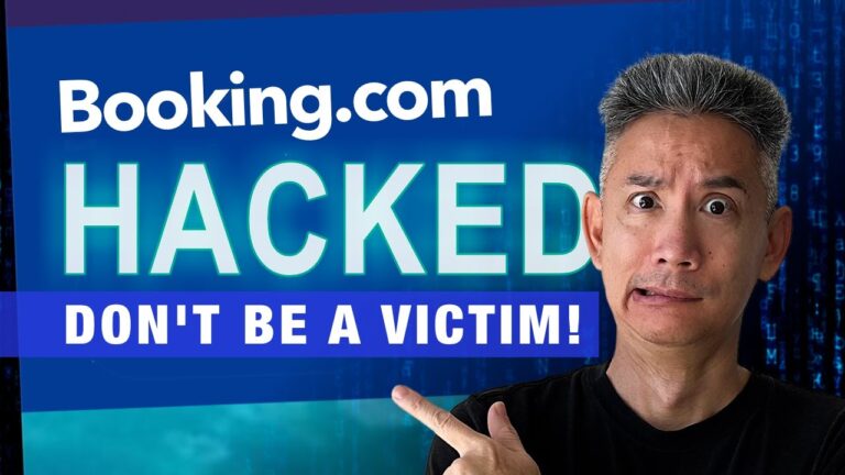 Booking.com Hacked! Is Your Information Safe? How NOT To Get Scammed!