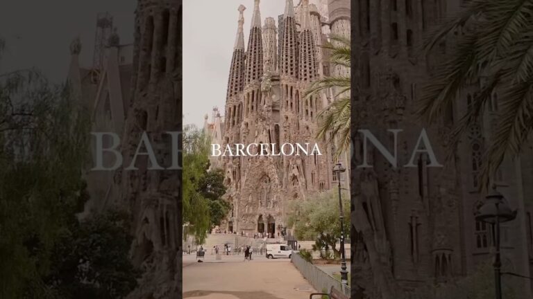 Barcelona spain😍#travel #nature #spain #barcelona #short #places #visit #trip #hotel #explore #viral