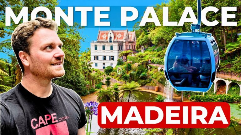 Funchal’s Best Day Trip: Funchal CABLE CAR + MONTE PALACE Gardens MADEIRA 🇵🇹