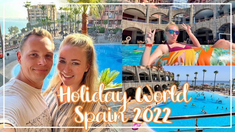 HOLIDAY WORLD POLYNESIA VLOG 1 – SPAIN 2022 – TRAVEL DAY AND QUICK HOTEL TOUR. DID WE GET OUR ROOM??