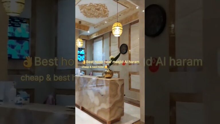 Best hotel in makkah near haram🕋 #video #saudi #travel #short