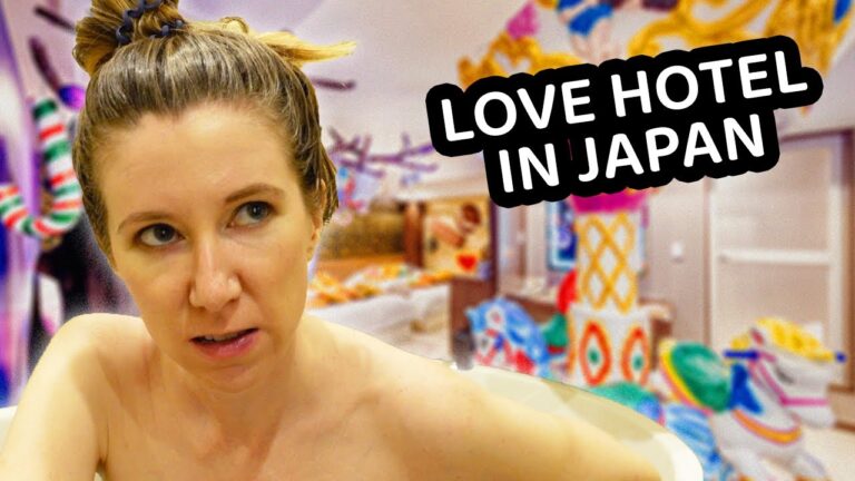 WE STAYED AT A JAPANESE LOVE HOTEL (unique japan travel accommodations)