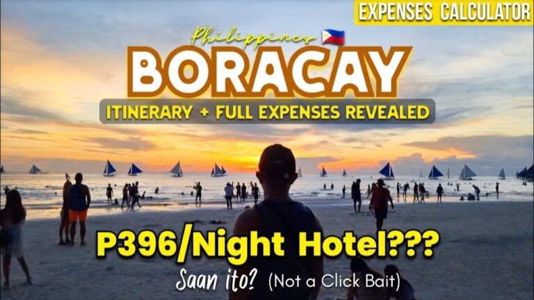 DAY 1 | P396/NIGHT HOTEL IN BORACAY?? | 5-DAY BORACAY ADVENTURE | MALAY AKLAN PHILIPPINES 🇵🇭 [4K]