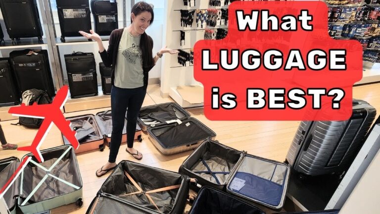 What LUGGAGE is BEST for Travelling Internationally? / International Travel Vlog / Travel tips