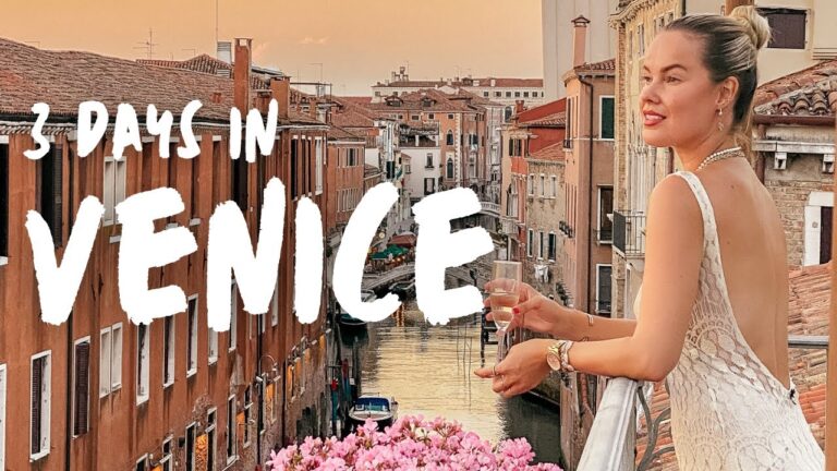 VENICE ITALY TRAVEL VLOG – 3 Day Itinerary, hotel tours, good food, gondola rides + more!