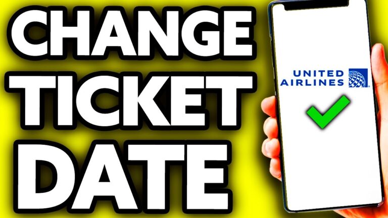 How To Change Flight Ticket Date United Airlines (EASY!)