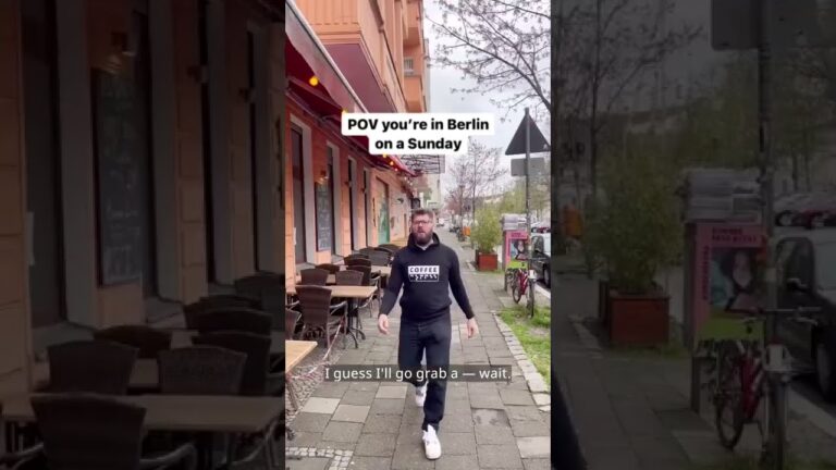 POV: You’re in Berlin on a Sunday