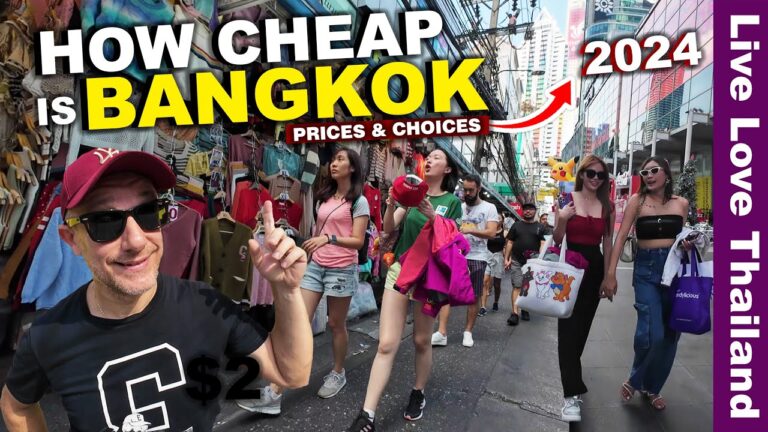 How Cheap Is BANGKOK Now | Prices & Choices | Best Markets Holiday Version #livelovethailand