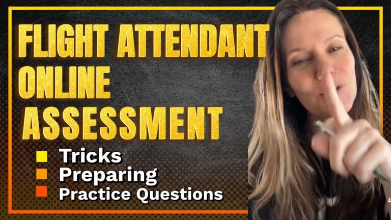 FLIGHT ATTENDANT ONLINE ASSESSMENT-HOW TO PASS IT & MOVE ON TO YOUR CJO !! Giving you tricks !