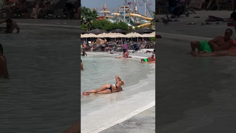 Antalya Belek beach chilling in Turkey 🇹🇷 #travel #shortvideo #shorts