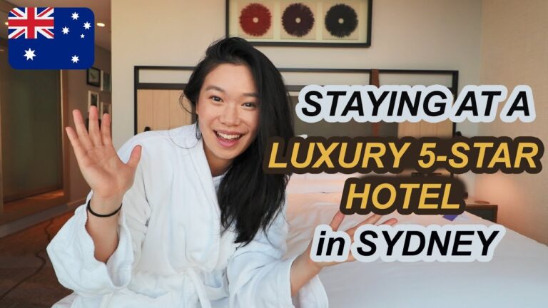 STAYING IN A LUXURY 5 STAR HOTEL IN SYDNEY | AUSTRALIA TRAVEL ACCOMMODATION 2020