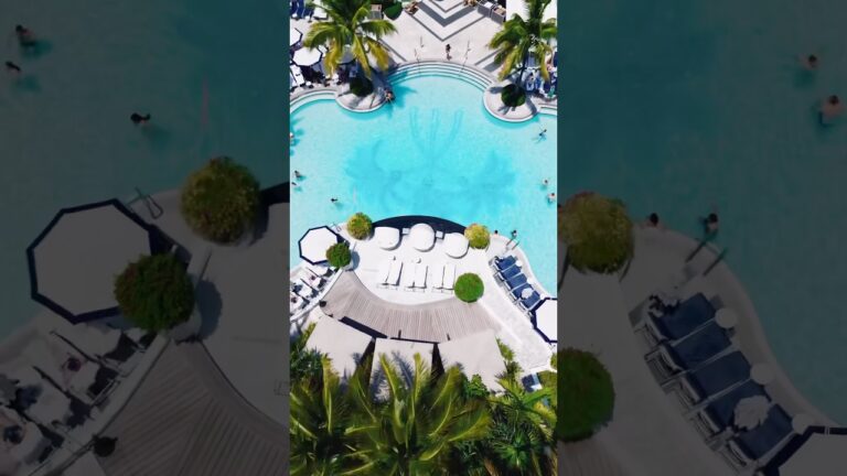 Loews Miami Beach Hotel South Beach beautiful destinations #loewshotels #drone #hotel #travel