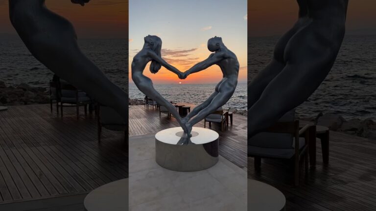 Love is in the air at the Four Seasons Hotel Astir Palace ❤️#love #sunset #travel #shorts #romantic