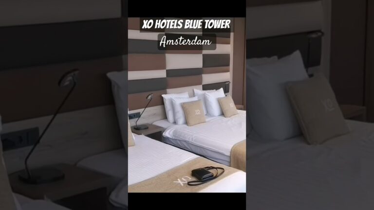 XO HOTELS BLUE TOWER AMSTERDAM #hotel #travel #jalanjalan #traveling #vlog #amsterdam #xohotels