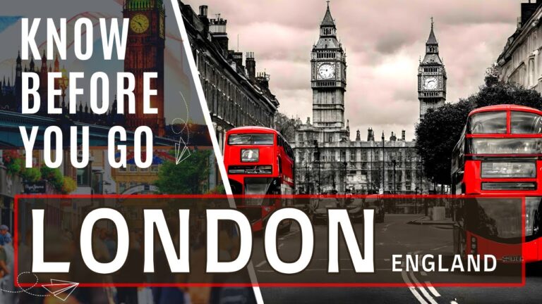 LONDON TRAVEL TIPS 2024 | What You Must Know Before Visiting London