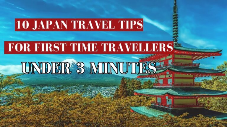 10 Tips YOU MUST KNOW Before travelling to JAPAN IN 3 MINUTES!