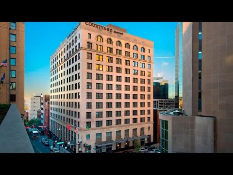 Courtyard by Marriott Nashville Downtown – Best Hotels In Nashville TN – Video Tour
