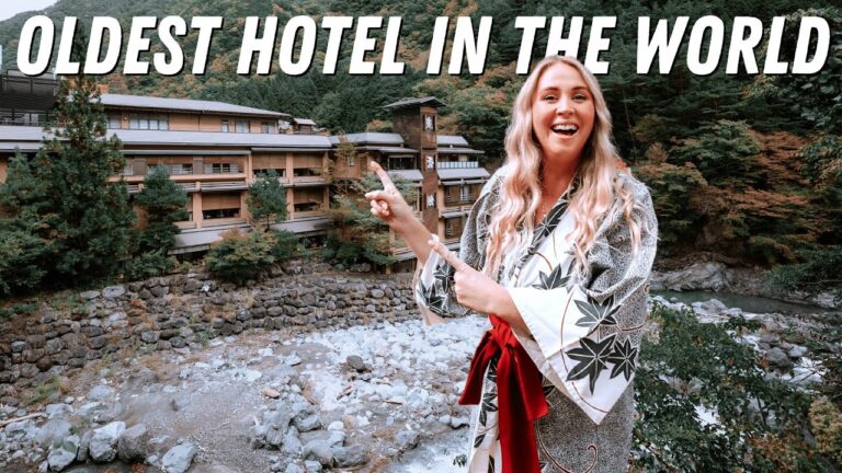 We Stayed at the Oldest Hotel in the World (a 1200 year old Japanese Onsen Hotel)