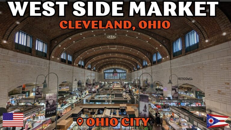 Let’s Check Out Cleveland’s 112 Year Old West Side Market 🇺🇸