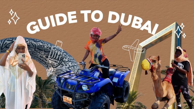 Ultimate Guide to Dubai: Booking Activities, Flights, and Transportation – 2024