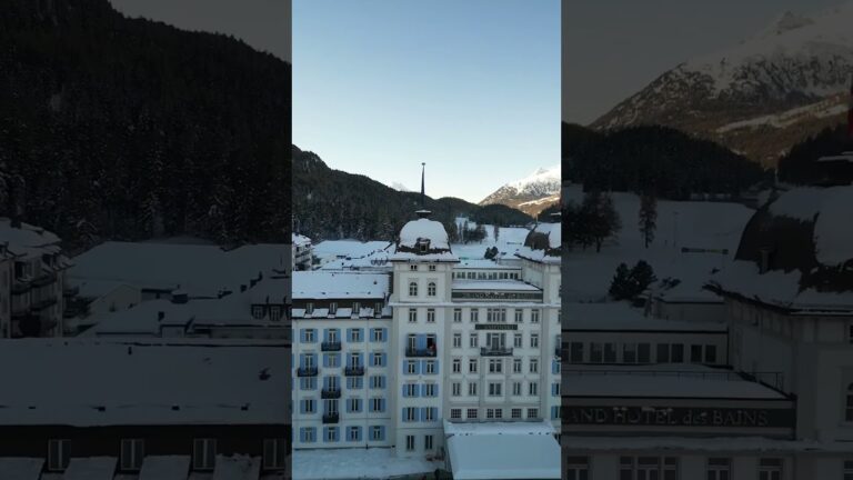 📍 Kempinski St Moritz #hotel #travel #shorts