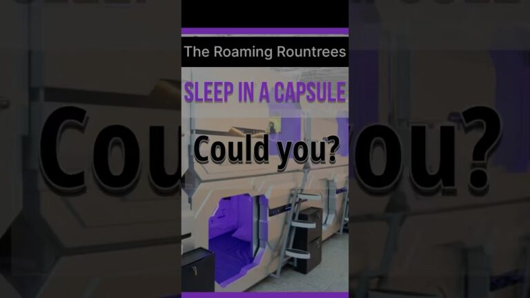 Would You Stay in a Capsule Hotel?  #travel #shorts