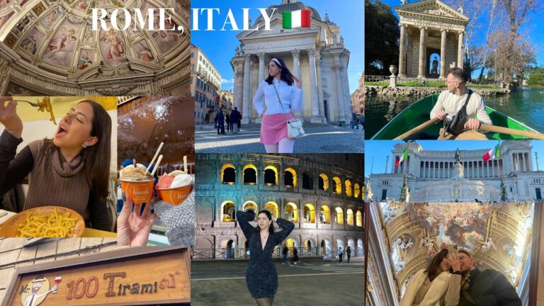 Ρώμη, Ιταλία 🇮🇹 (villa borghese, Trevi fountain, famous restaurants, hotel) Travel guide | GREEK