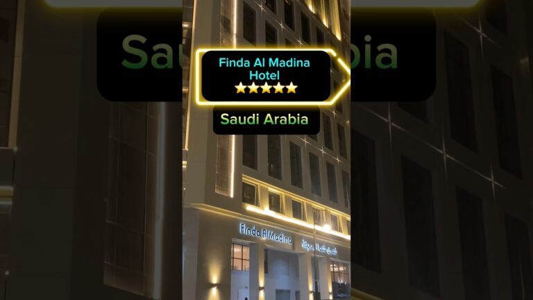 Finda Al Madina Hotel #travel #madina #travelshorts #saudiarabia #fyp #viral #foryou #hotel #shorts