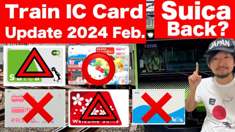 JAPAN UPDATED | Tokyo’s SUICA IC Card Is *BACK*? | Suica & PASMO Updates You MUST KNOW | Travel 2024