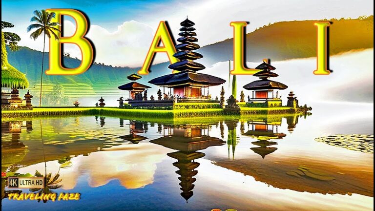 Bedugul, Bali 4K ~ Travel Guide (Relaxing Music)