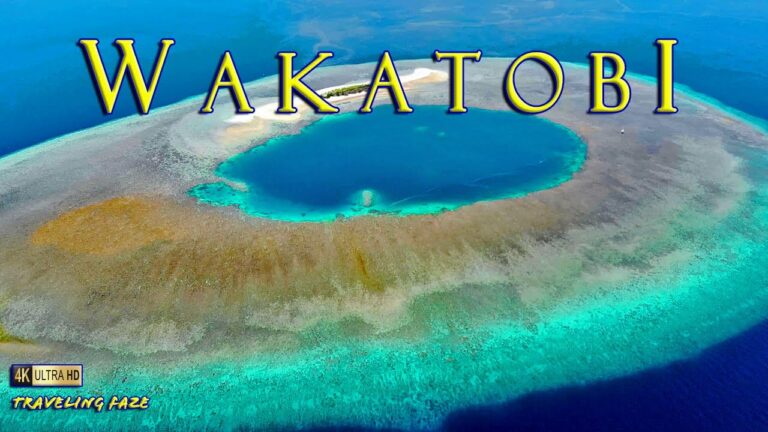 Wakatobi National Park, Indonesia 4K ~ Travel Guide (Relaxing Music)