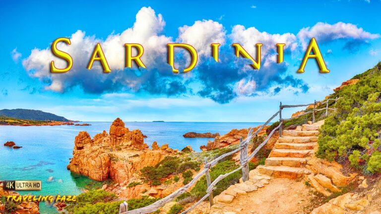 Sardinia, Italy 4K ~ Travel Guide (Relaxing Music)