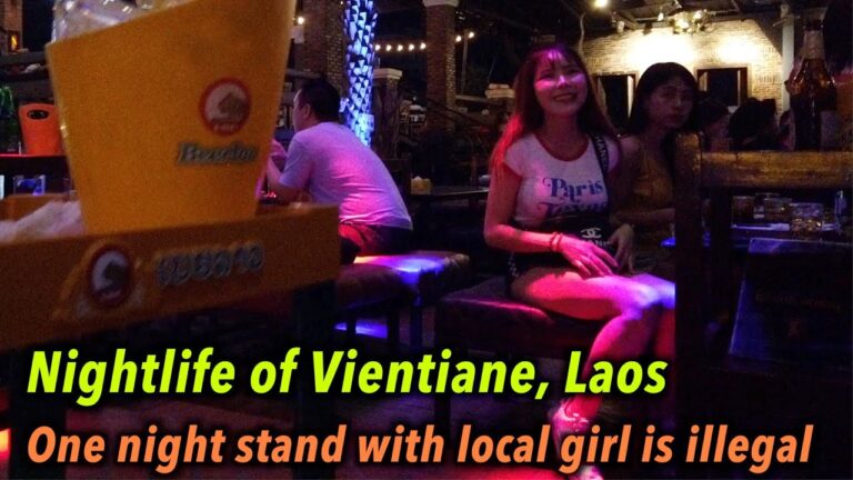 Bringing local Laos girls back to my hotel is not allowed, Boring Nightlife in Laos