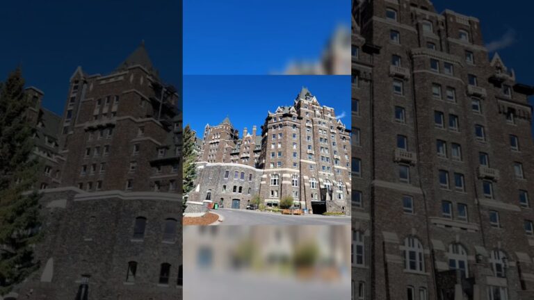 Fairytale like hotel and  is called CASTLE in the Rockies #shorts #travel #hotel