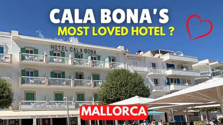 Inside the HOTEL CALA BONA, Mallorca (Majorca)